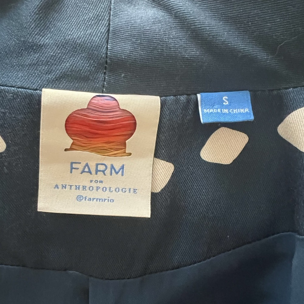 NWOT FARM RIO For Anthropologie Long Sleeve Blazer Dress Size Small MSRP $210 - Picture 10 of 12